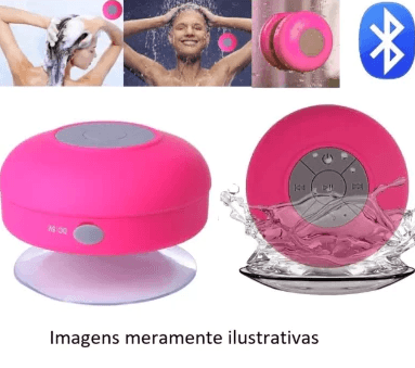 Mini Caixa de Som Prova D Agua Bluetooth