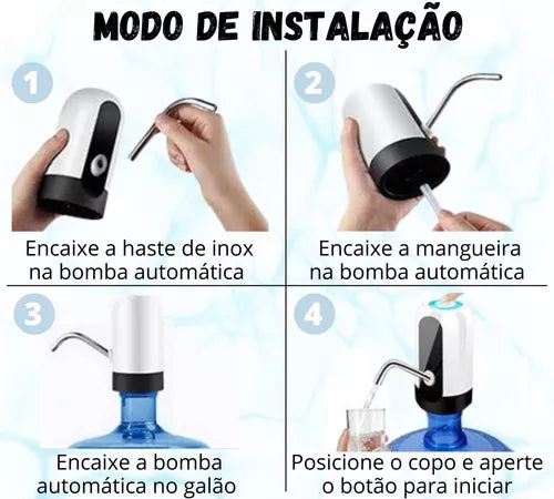 Água na Hora! Bomba Automática USB