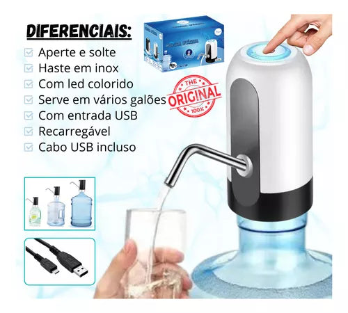 Água na Hora! Bomba Automática USB