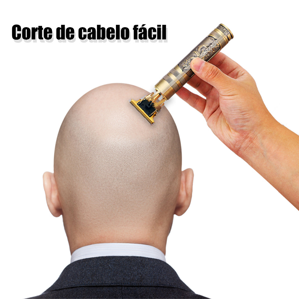 Máquina De Cortar Cabelo Elétrico Profissional