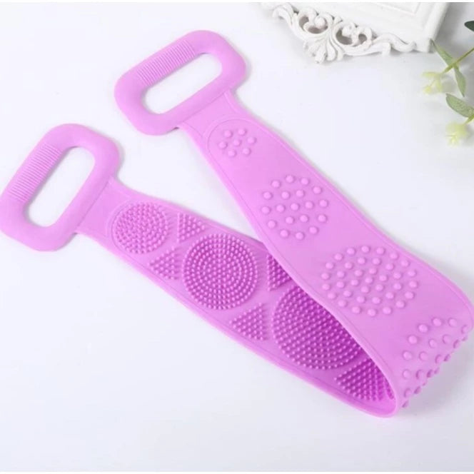 Esponja Silicone Massageadora - Bucha Esfoliação Corpo