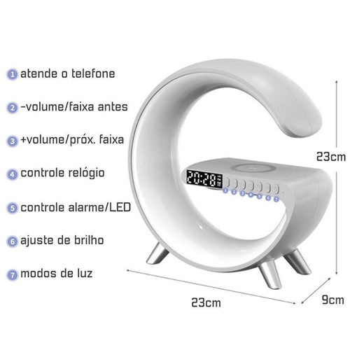 Luminária Smart G-Speaker Multifuncional